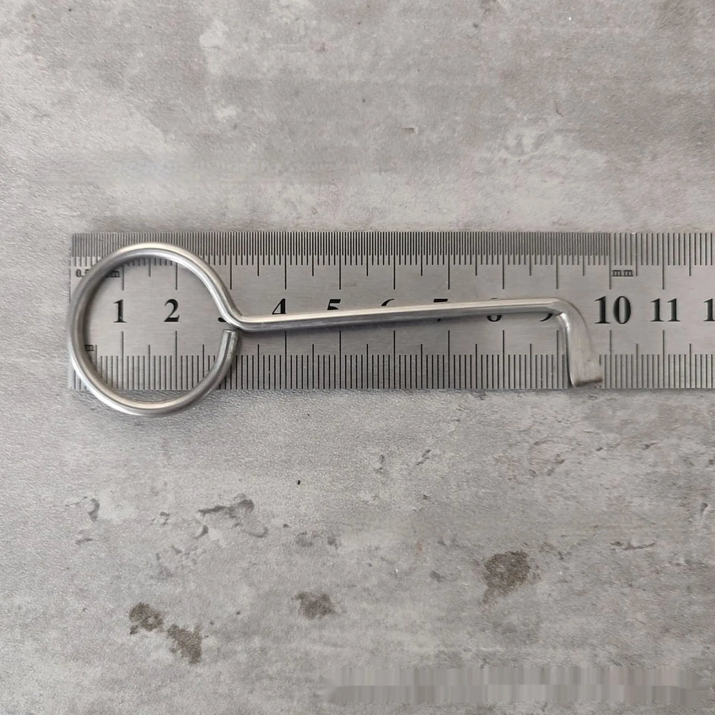 Two alloy steel wrench tools from a portable 2-piece universal tool set.