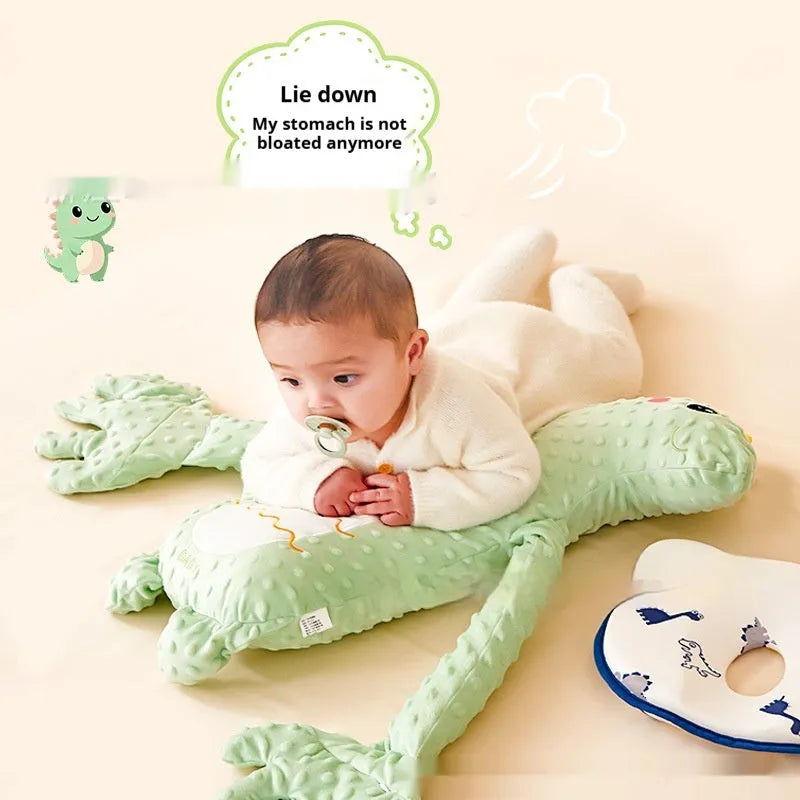 Soothing baby sleeping pillow animal doll in Long Life edition, available in Dinosaur, Moore Rabbit, Big White Geese, and Deer colours