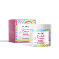 Round 5.7cm jar of Sakura Butter Cream face moisturiser containing 100g of product