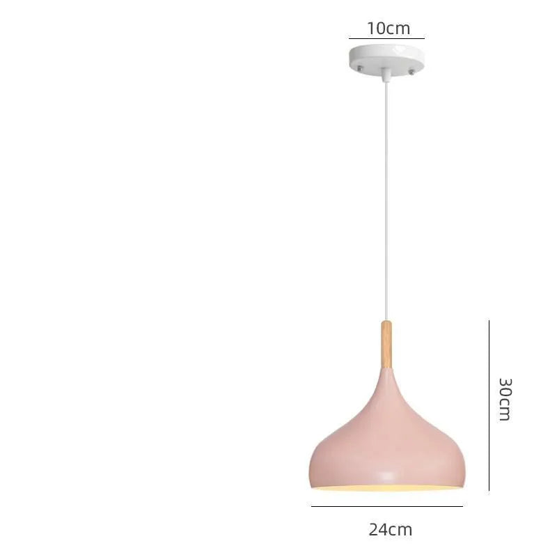 Macarone chandelier pendant lamp with adjustable height in modern zinc alloy and aluminium construction