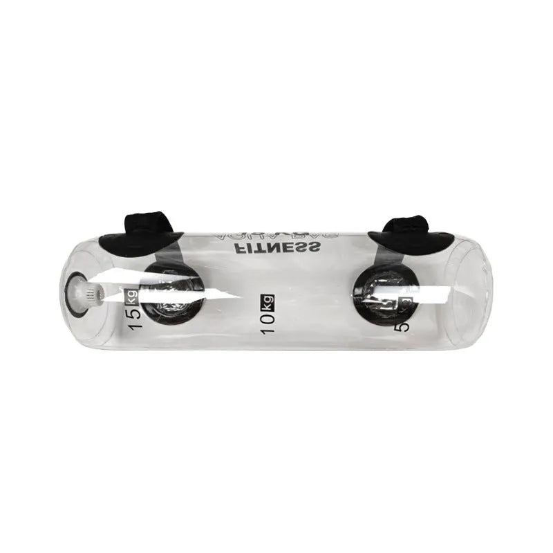 Transparent PVC inflatable water weight lifting bag for fitness training