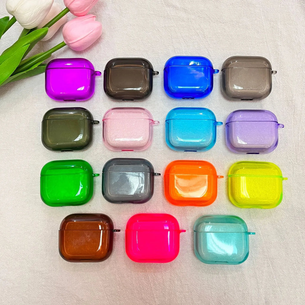 Transparent TPU soft case for Apple Airpods charging case, anti-wear protection