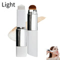 Blanc Cover cream stick makeup brush with removable head, light colour, 13g net weight.