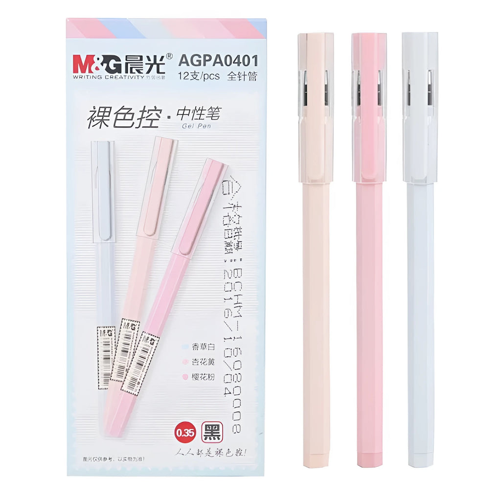 Full needle tube carbon signature pen with 0.35mm fine tip, black ink, plastic body, 140mm length, three pens