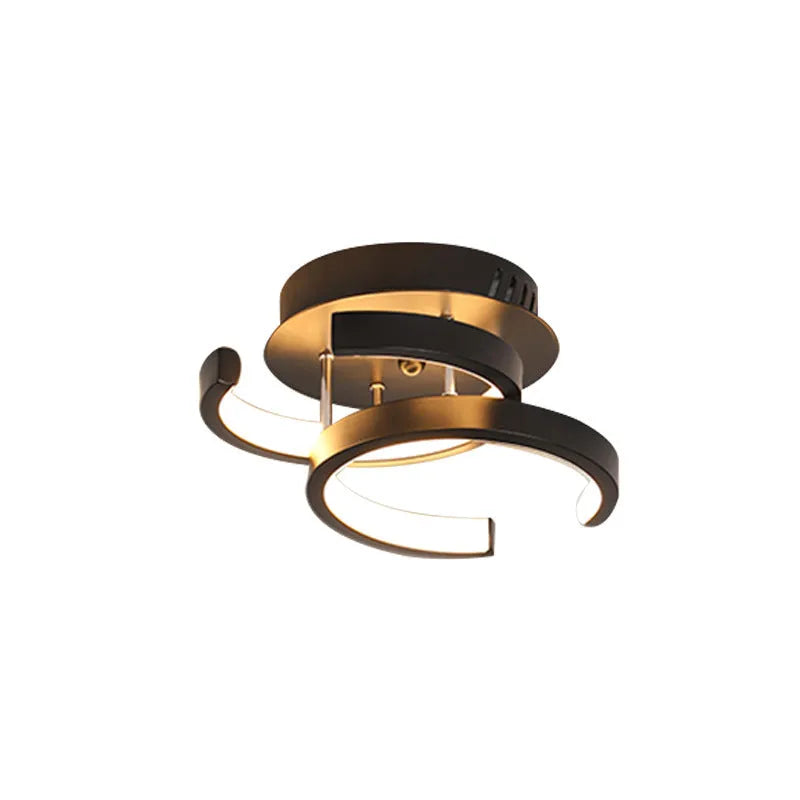Commercial corridor aisle LED wall lights showing three style options for hotel restaurant lighting