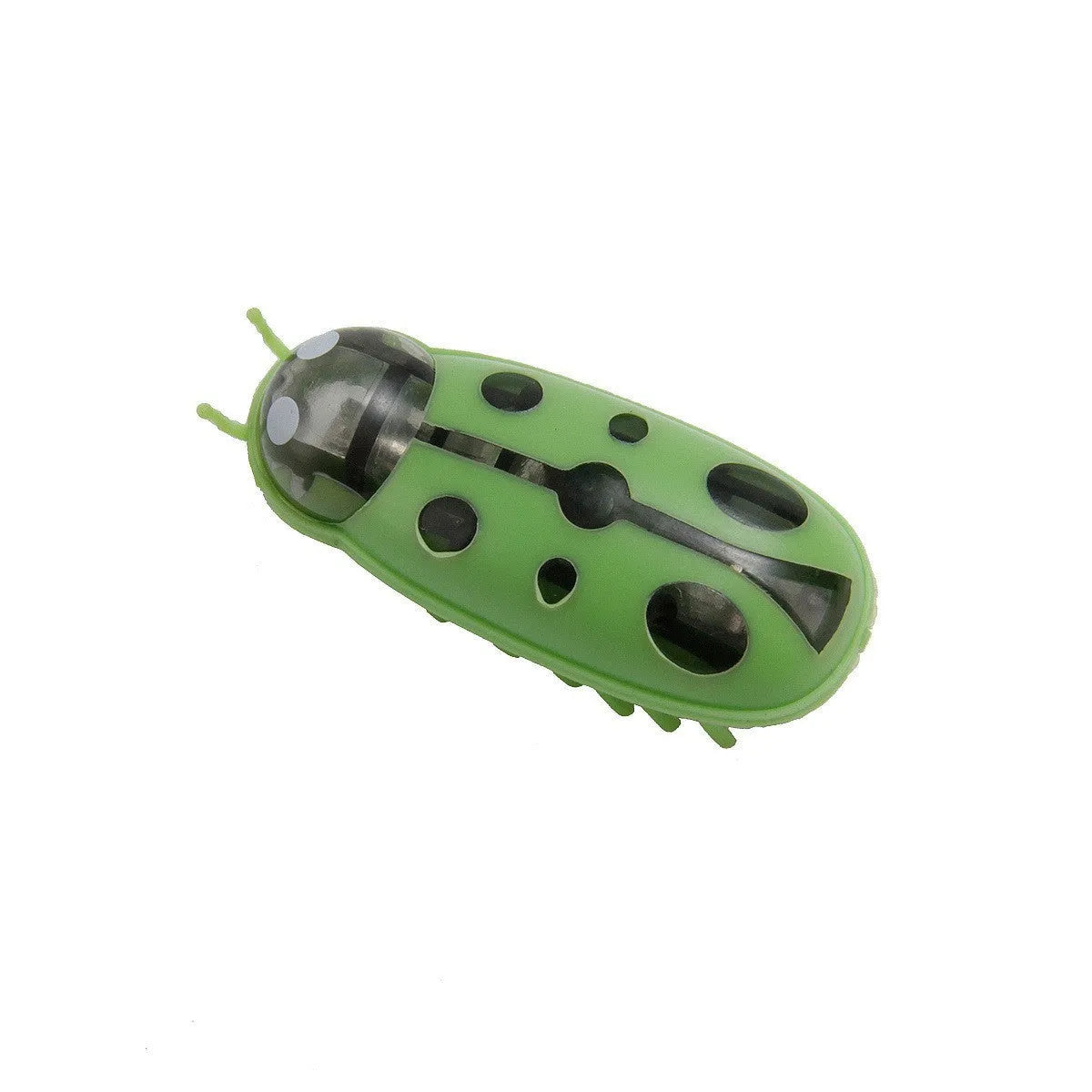 Electric toothbrush worm cat teaser toy in plastic measuring 4.5cm