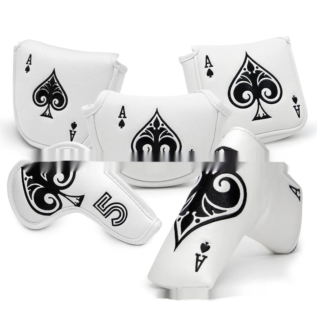 PU golf putter sleeve in one of three colour options