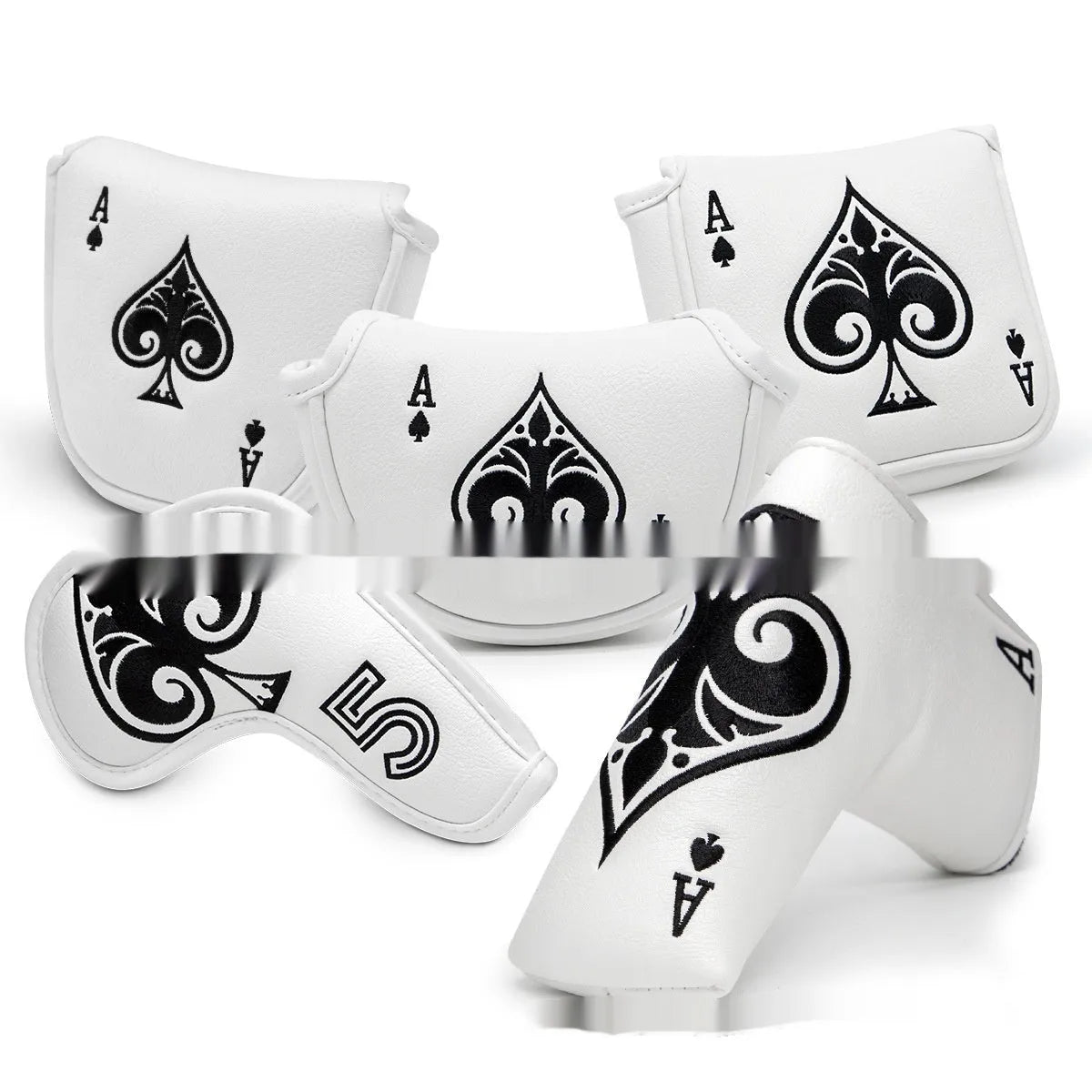 PU golf putter sleeve in one of three colour options