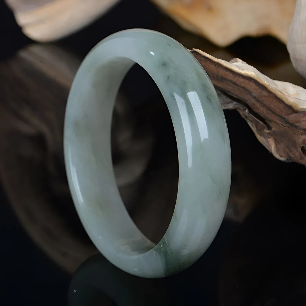 Natural Jinsi jade bracelet Chinese style bangle with inner diameter options 52mm to 62mm