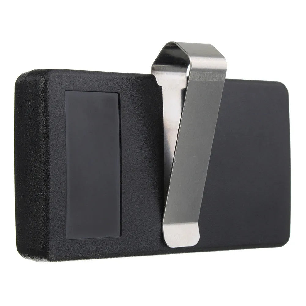 Black three-key garage door remote control for Chamberlain/LiftMaster openers