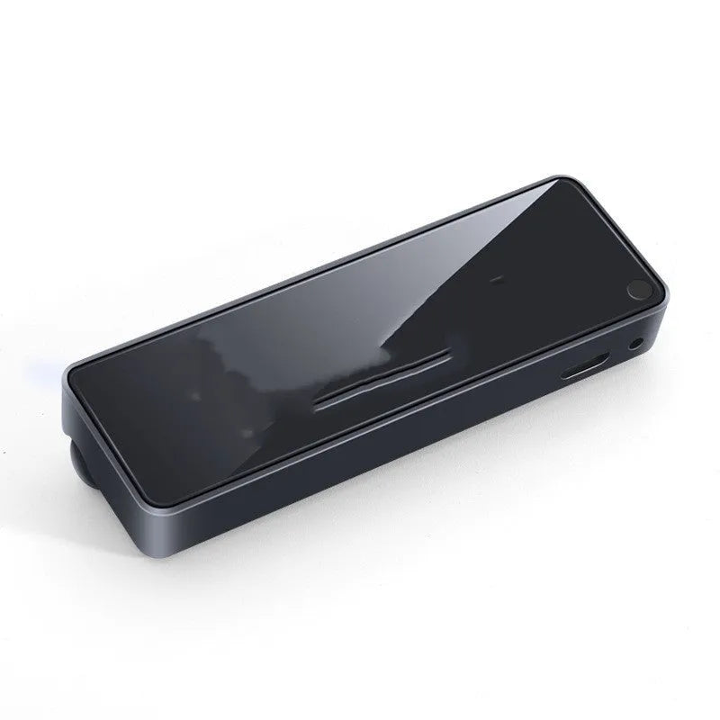 Black car air freshener and LED ambience light unit for vehicle vent mounting