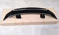 Universal ABS plastic punch-free car spoiler tail wing in blank, black, white, or carbon pattern finish