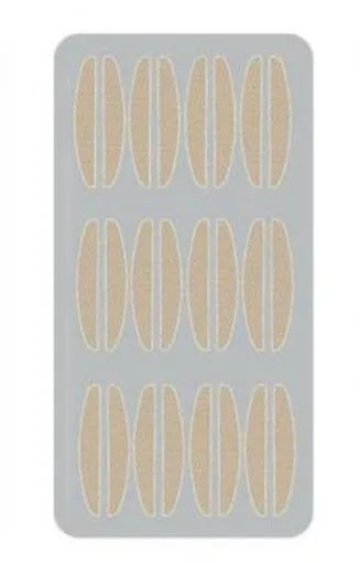 No glue eyelid sticker box showing three size options L, M and S for temporary eyelid support