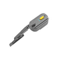 Black smart motorcycle helmet wiper with 65mm blade and 800mA motor unit.