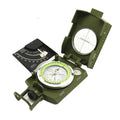 K4074 professional outdoor metal compass with hanging rope on grey background showing 10cm dimensions