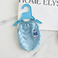 Cool mesh breathable strap pet vest for dogs in blue colour with adjustable straps