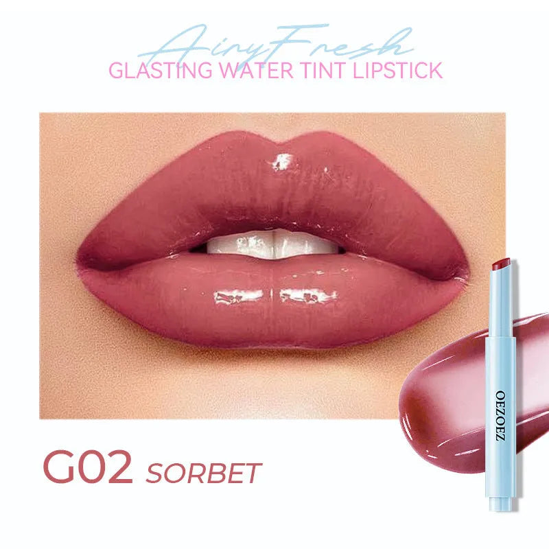 Waterproof moisturising lipstick in six colour codes with 1.8g content