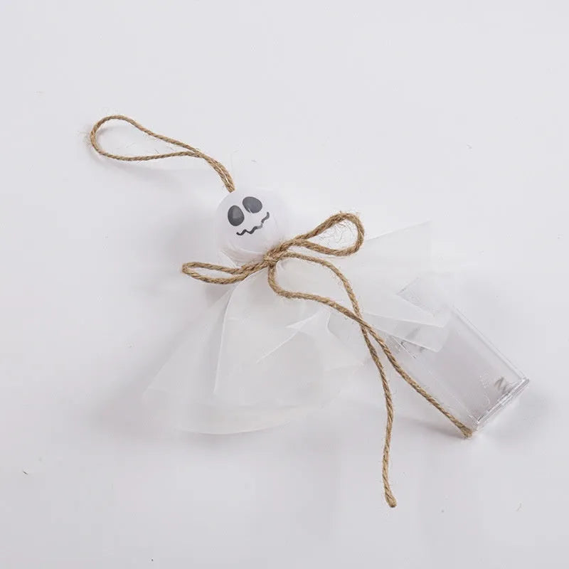 Halloween LED lighting chain with colourful ghost lights for venue decoration
