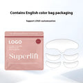 Silicone anti-wrinkle face stickers 5-piece set for facial smoothing