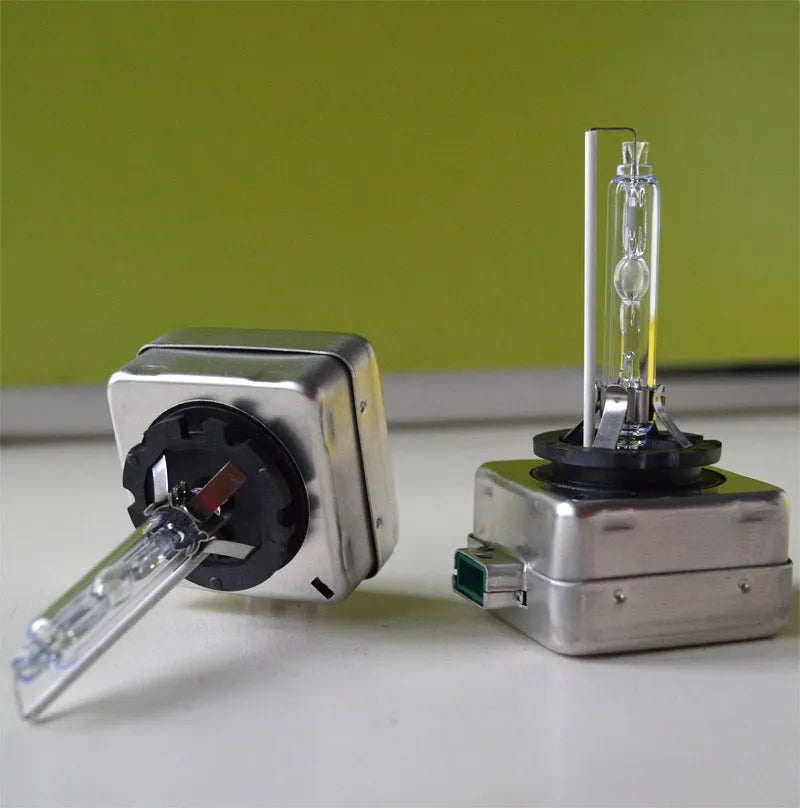Automotive Xenon HID replacement bulb with aluminium alloy shell and quartz lampshade for D1S D1R systems