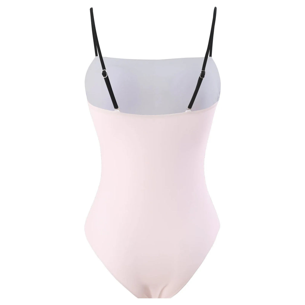 Women's one-piece bikini swimsuit with gauze tulle skirt in one-piece bikini gauze dress colour