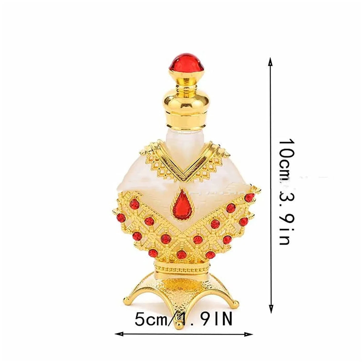 Concentrated perfume oil 12ml and 35ml glass bottles with floral fragrance and essential oil