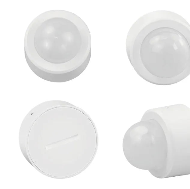 White infrared motion sensor with ZigBee wireless connectivity for home security
