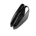 Carbon fiber rearview mirror shell sticker for Honda Civic 10th generation, 135x305mm, black