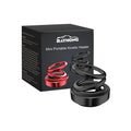 Portable miniature vibration radiator in black colour measuring 5.1cm by 6cm