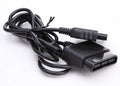 PS2 extension cable black plastic connecting lead for PlayStation 2 controller
