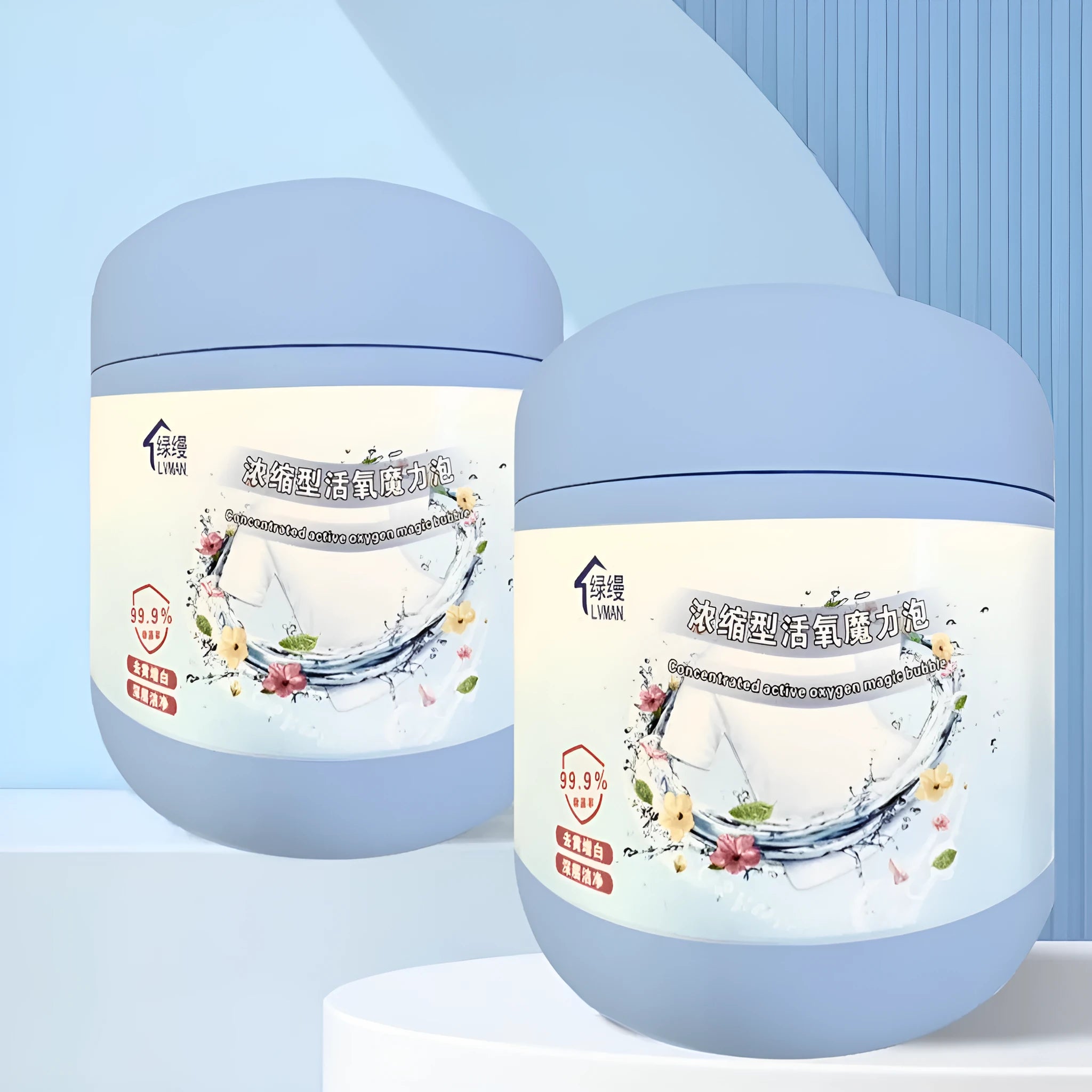 400g bottle of Strong Decontamination Salt Fizzer Active Oxygen Bleaching Powder
