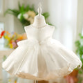 White sweet pettiskirt baby full-year birthday dress, chemical fibre blend, available in sizes 80cm to 160cm