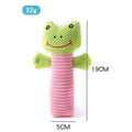 19cm squeaky stuffed dog chew toy in animal shapes for small medium large breeds