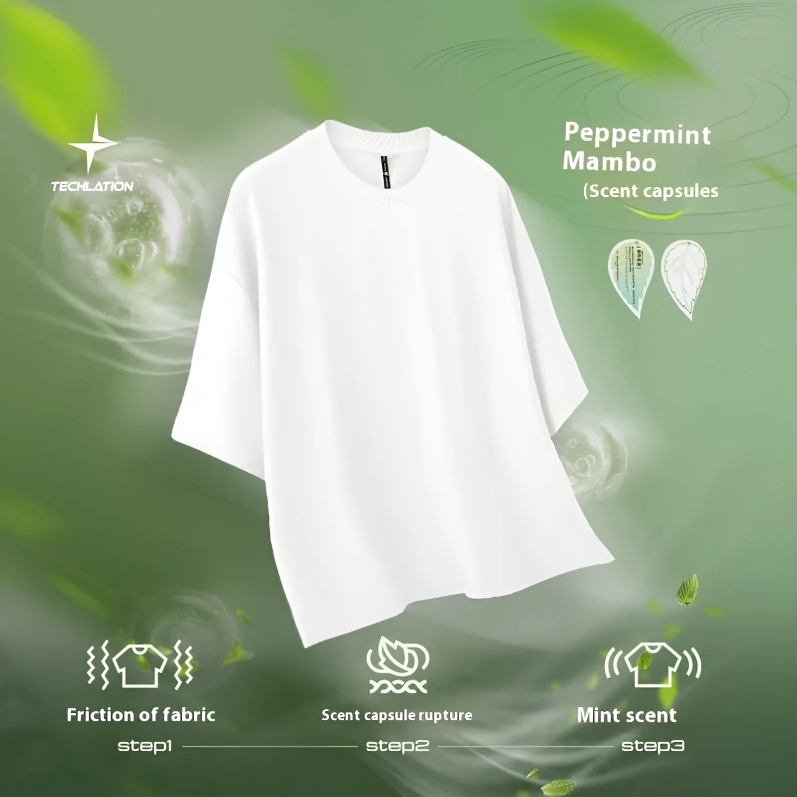 Men's sand grey quick-drying short sleeve t-shirt in loose fit pullover style