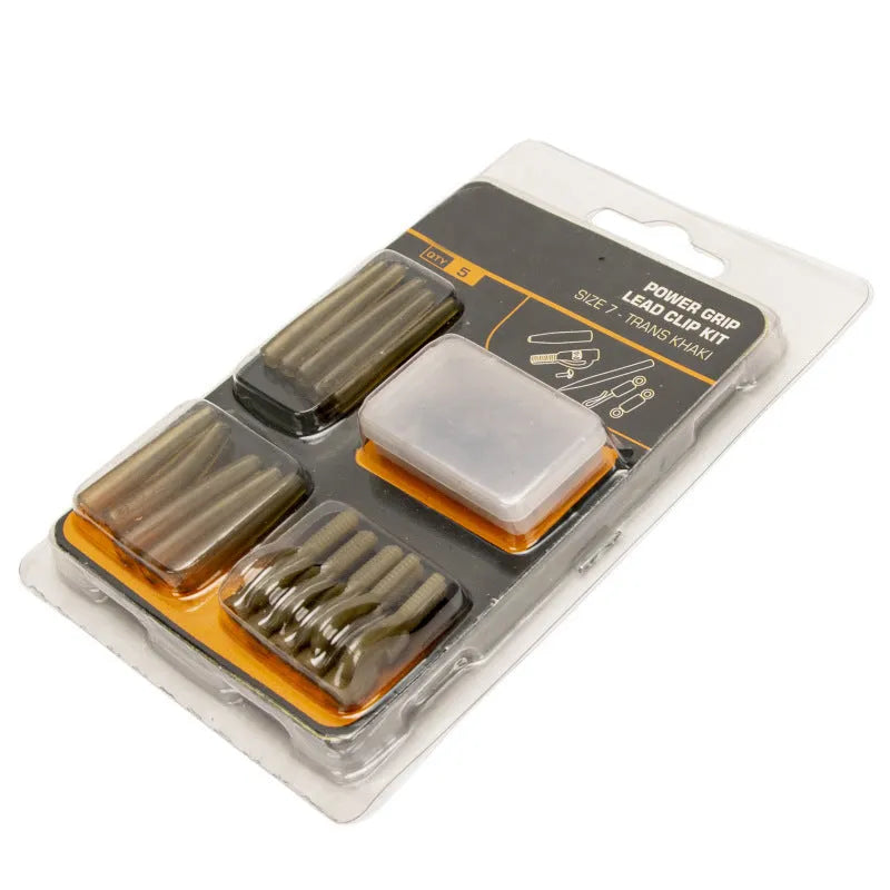 30 piece European carp fishing accessory set with anti-winding pipes threaded hoses rotations and screws by Tobly