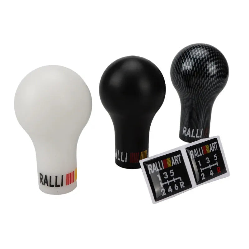 Five-gear manual automatic car gear head for Mitsubishi vehicles in multiple colours.