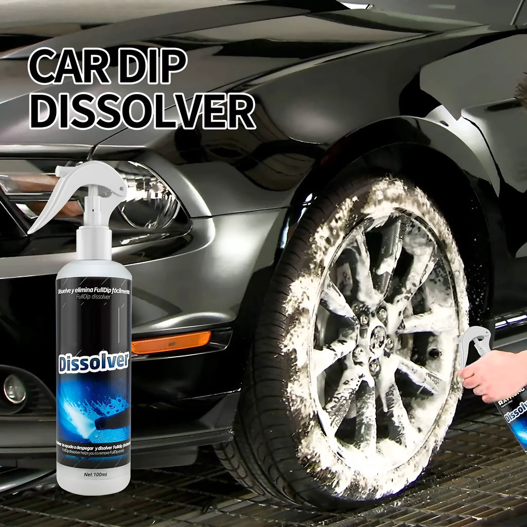 100ml bottle of car foam cleaning agent for interior seat stain removal and paint polishing.