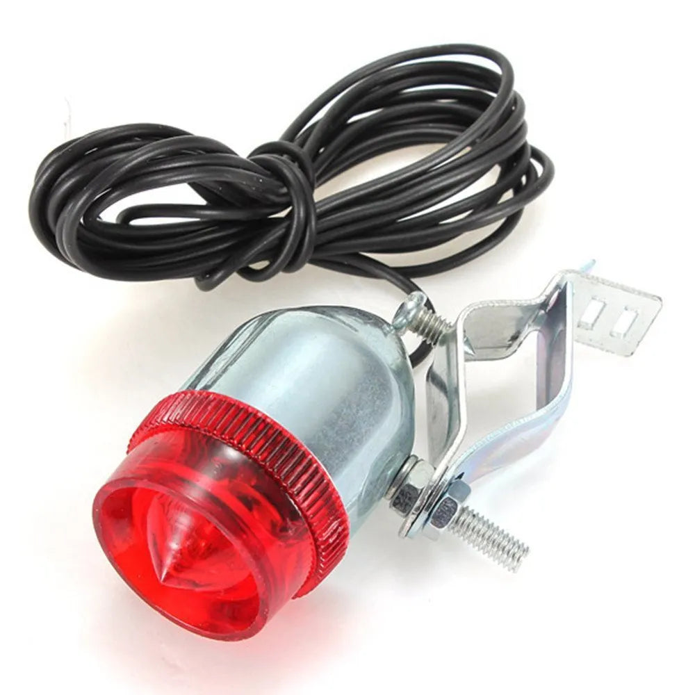 Silver bicycle dynamo light generator modification kit with friction drive for 12V6W and 6V3W power options