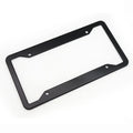 Aluminium alloy licence plate frame in black, silver, grey or stainless steel finish