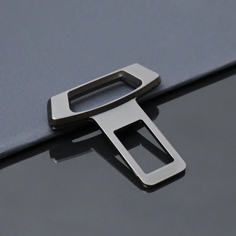 Car interior door panel silencer insert in metal construction with matte black finish