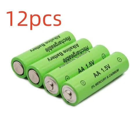 AA size alkaline rechargeable battery labelled 3000mAh 1.5V