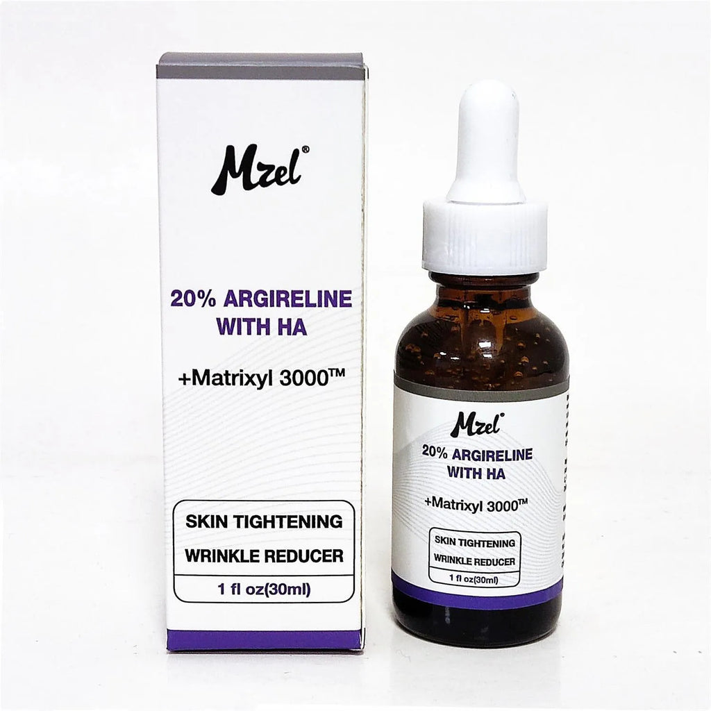 30ml bottle of six-peptide firming anti-wrinkle serum with brightening hydration