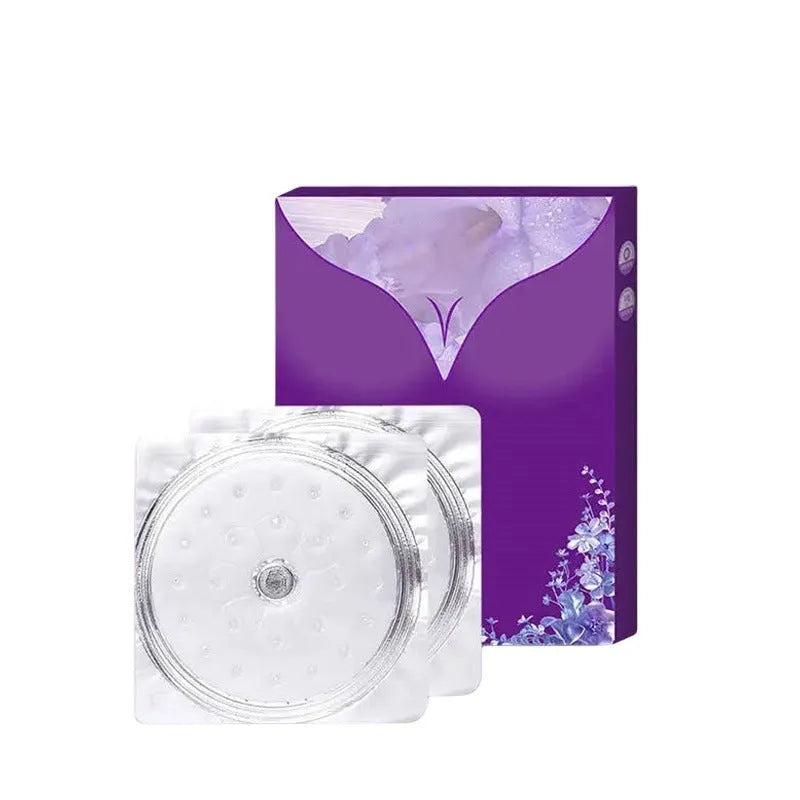 Silicone chest patch pair for body tightening and temporary cosmetic enhancement