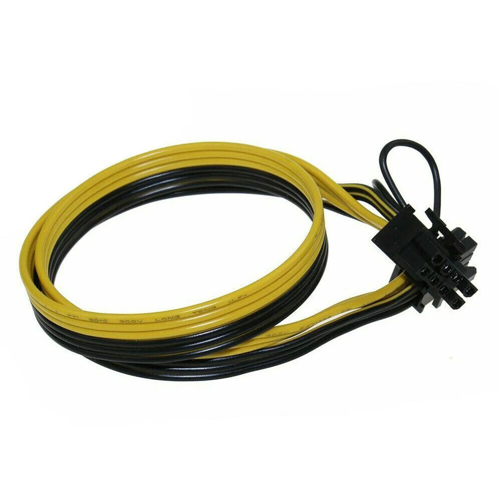 Yellow 70cm 6pin to dual 8pin graphics card power adapter cable