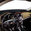 Silicone non-slip dashboard pad for old Toyota Prado in black with coloured edge trim options