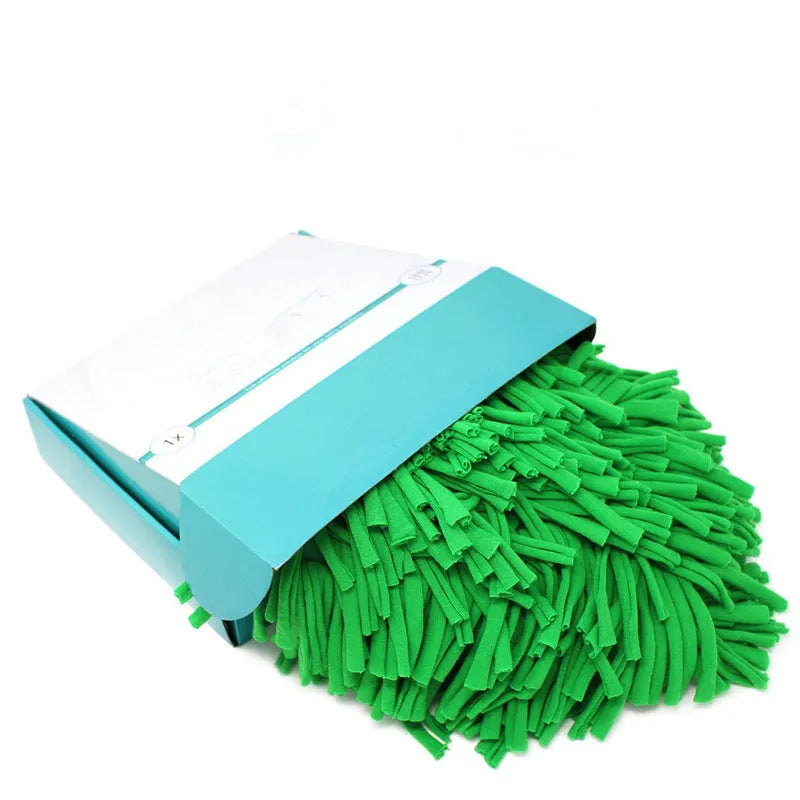Grey polyester dog sniffing pad measuring 30x45cm for indoor sniffing activity