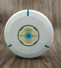 AC automatic sweeping robot vacuum cleaner for carpets and hard floors in black or white colour.