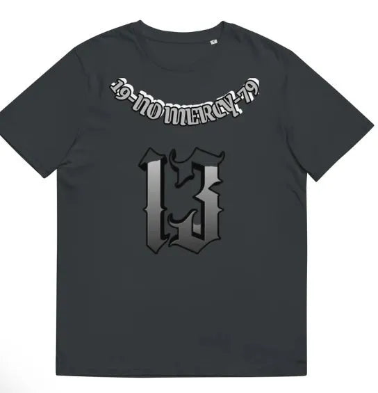Men's black casual t-shirt with a 3D digital print design on the front, short sleeves, and a round neck.