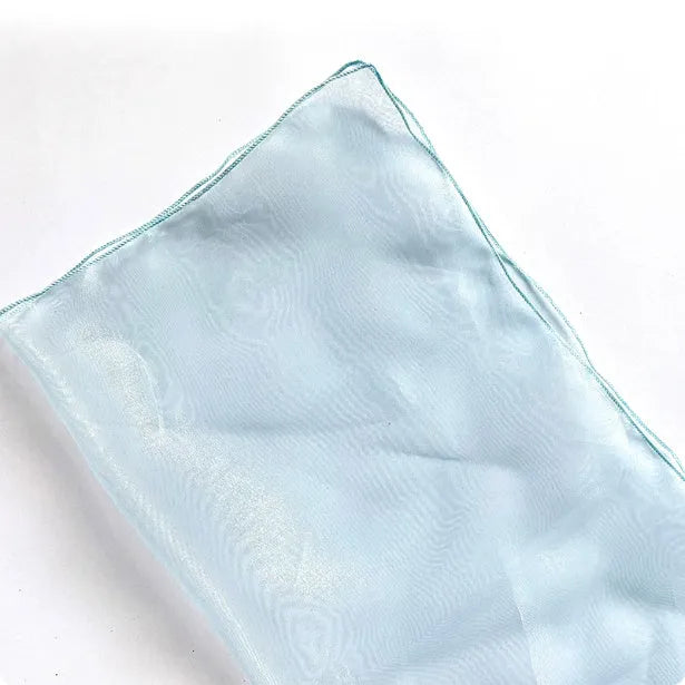 Silk arabesque bouquet wrapping fabric in square 60x60cm dimensions showing colour options