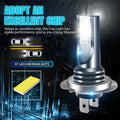 Universal automotive LED fog light bulb with aluminium housing for H7 9005 H11 compatibility